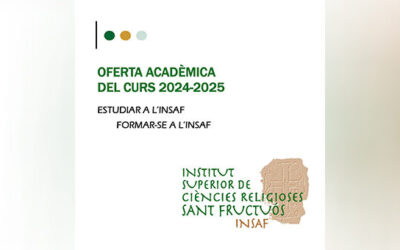 S’OBREN LES MATRÍCULES PER AL NOU CURS 2024-2025 A L’INSAF