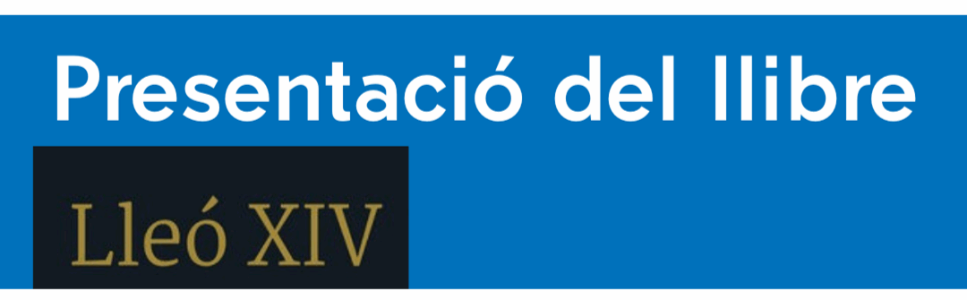 La Llibreria Diocesana organitza la presentació del llibre “Lleó XIV. L’herència de Francesc i el futur de l’Església” amb Jordi Pacheco