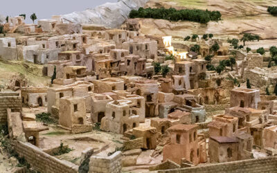 El Museu Bíblic inaugura el pesebre que recrea Belén en la época de Jesús