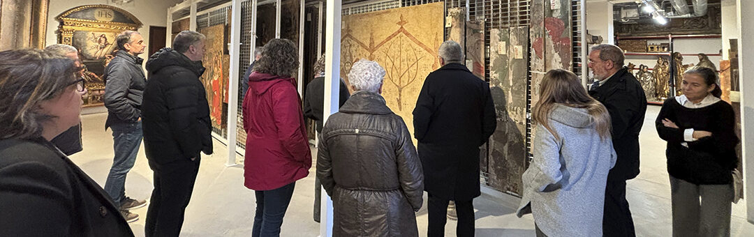 Nuevos espacios de reservas del fondo del Museo Diocesano de Tarragona, con el apoyo del Departament de Cultura de la Generalitat de Catalunya