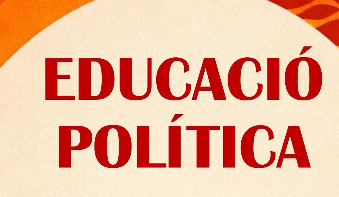 Conferencia “Educación política” en el Espai Muralla